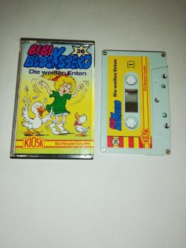 Bibi Blocksberg Folge 36 Die weißen Enten 5-fach Silber geschraubt Weiß mit Gelben Cover 4.27636 CD Kiosk